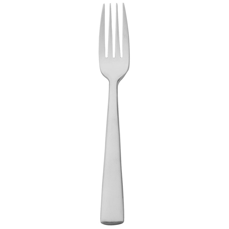Walco AUD06 Audition 7 1/16″ 18/10 Stainless Steel Extra Heavy Weight Salad Fork – 12/Pack