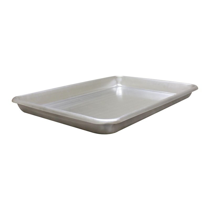 All-Purpose Aluminum Bake & Roasting Pan with Foldable Handles  26-1/4″ x 18-1/4″  Versatile Baking Tray & Roaster for Cookies, Cakes, Chicken, and More  Perfect for Oven Baking & Roasting
