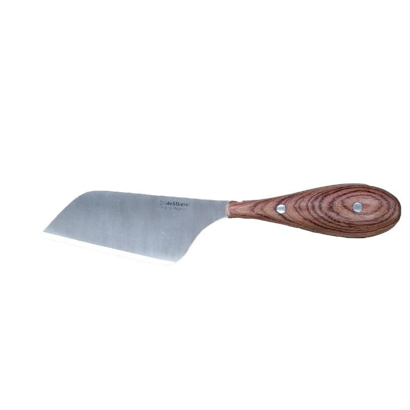 BergHOFF Aaron Probyn Provence 18/10 Stainless Steel Hard Cheese Knife with Wood Handle, 8.25″