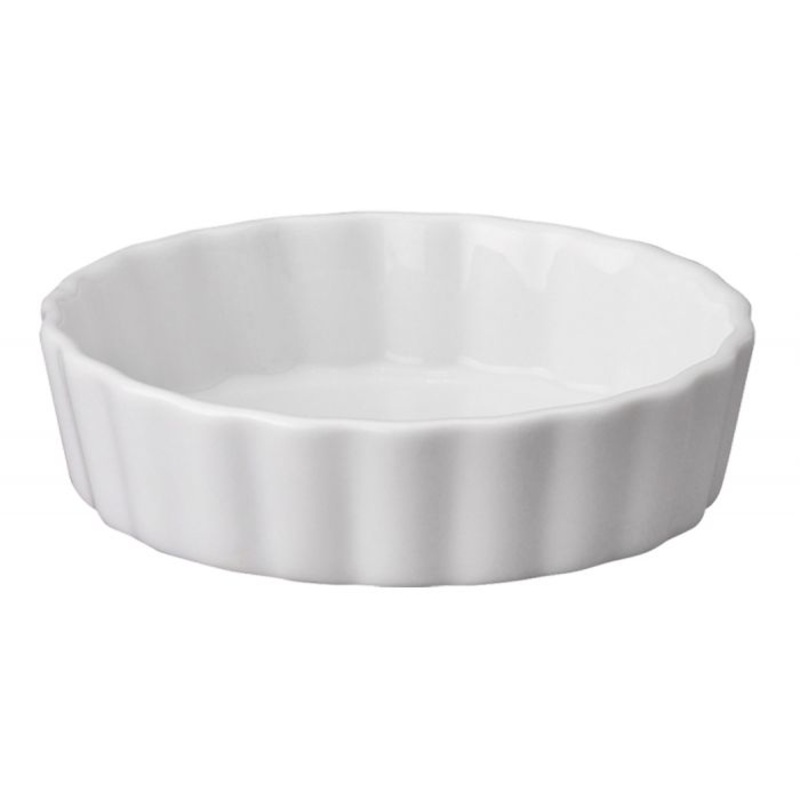 HIC Ceramic 5″ Round Quiche Dish
