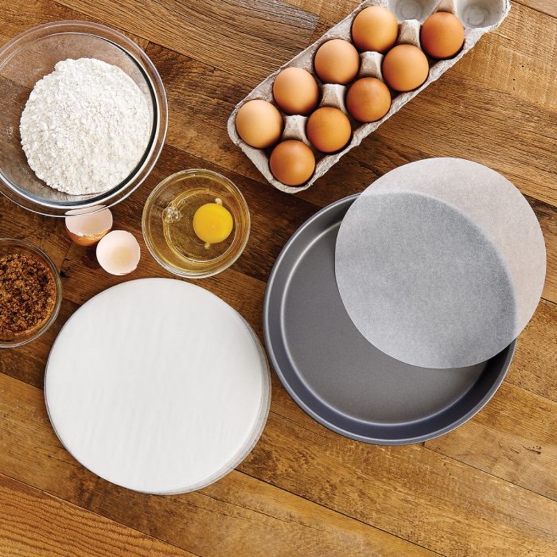 Parchment Rounds 8″ Set of 24