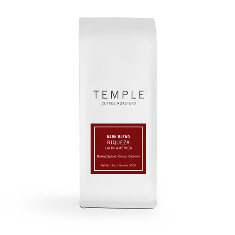 Temple Coffee Roasters – Riqueza Dark Blend