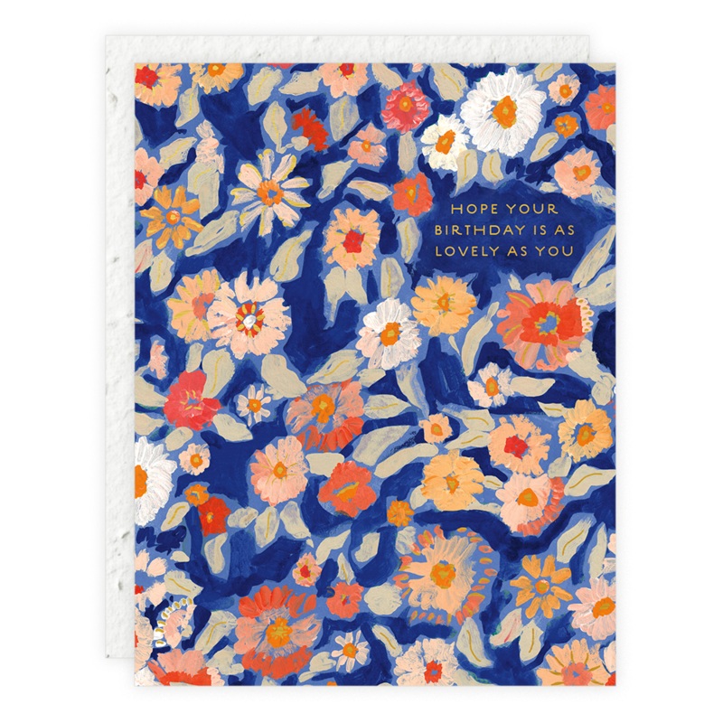Wildflower Floral – Birthday Card