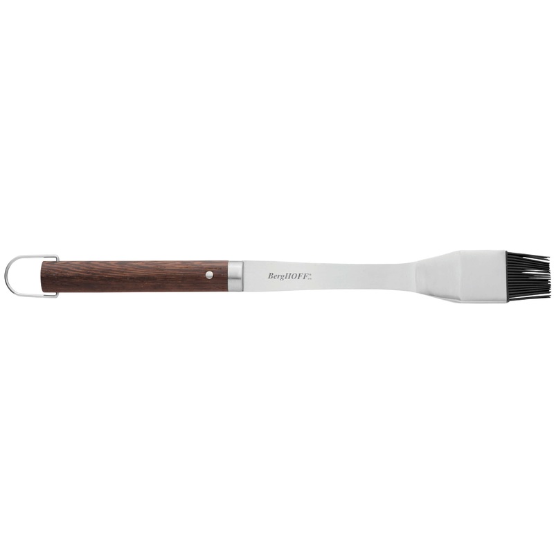 BergHOFF Essentials 16.5″ Stainless Steel Brush with Wood Handle