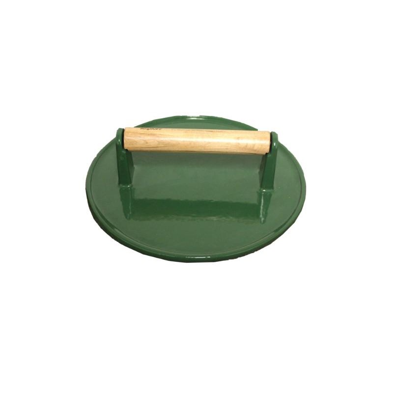 BergHOFF Neo Cast Iron Steak Press 9″, Green
