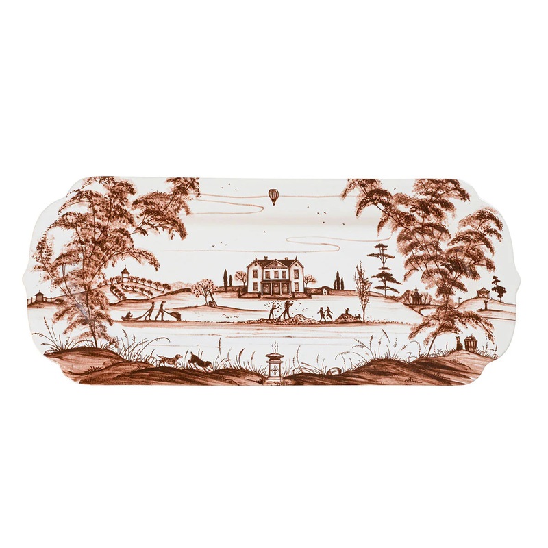 Juliska Country Estate Harvest 15″ Hostess Tray – Sepia