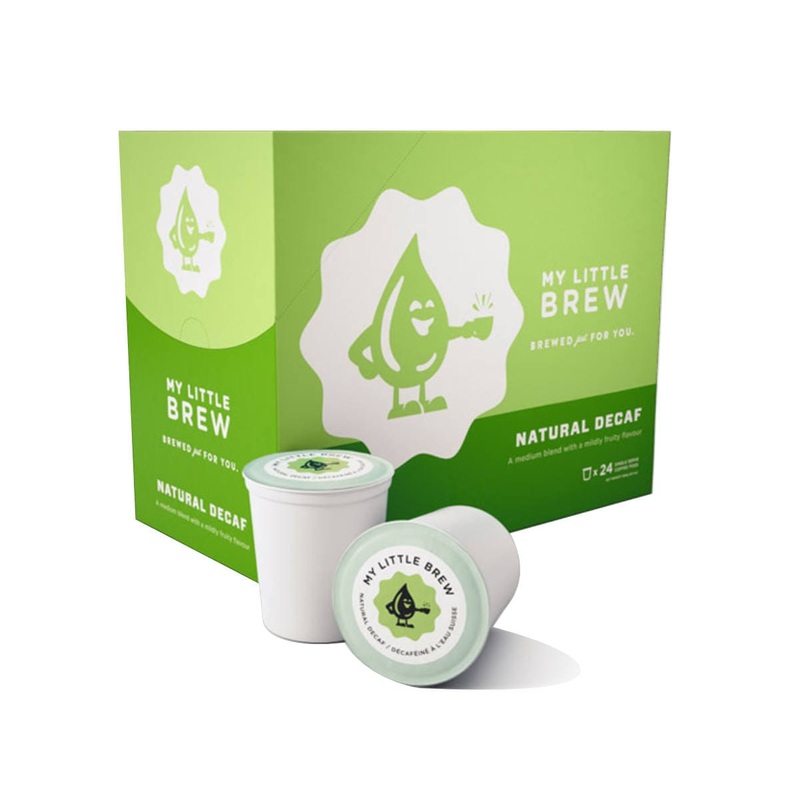 My Little Brew Natural Decaf Single-Serve Coffee Pods (Case of 96)