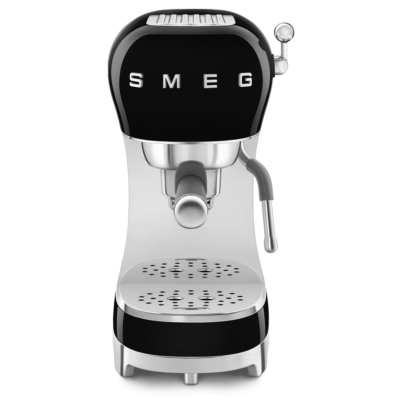 Smeg 50’s Retro Style Aesthetic Espresso Coffee Machine, Black