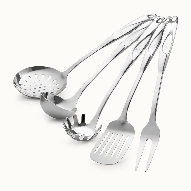 Stainless Steel Cooking Utensil Set  5-Piece