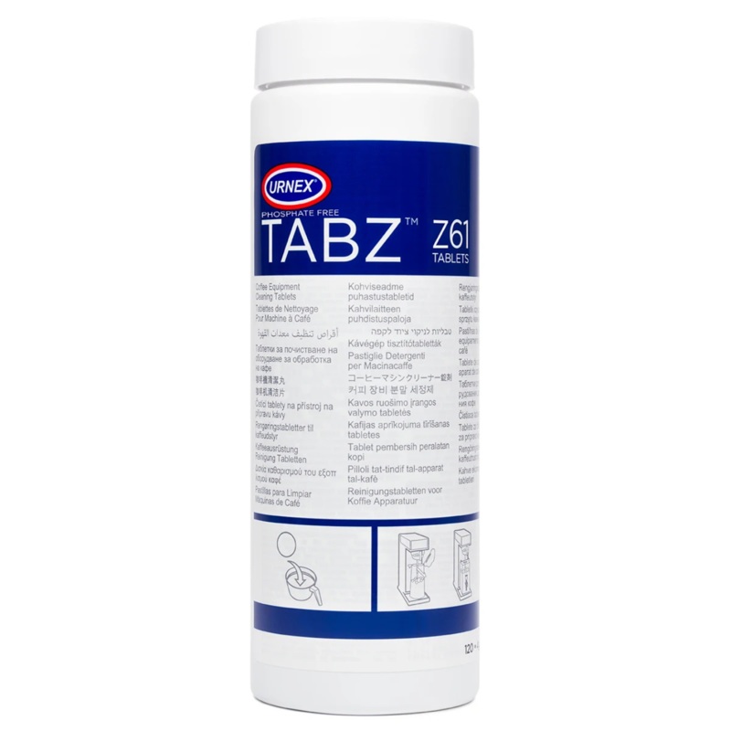 Urnex – Tabz Z61 Coffee Equipment Cleaning Tablet