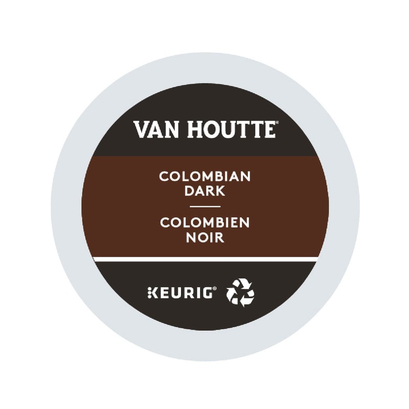 Van Houtte Colombian Dark K-Cup Recyclable Pods (Box of 24)