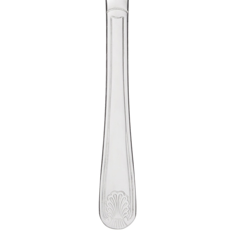 Acopa Atglen 8 3/4″ 18/0 Stainless Steel Medium Weight Dinner Knife – 12/Pack