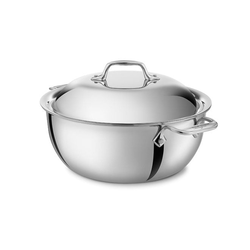 All Clad D3 – Dutch Oven w/Lid 5.5 Qt. Stainless
