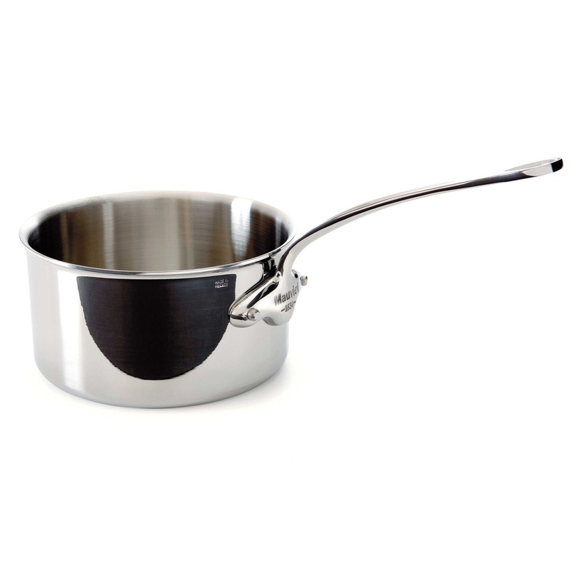 Mauviel M’Cook 0.9 qt. Stainless Steel Saucepan