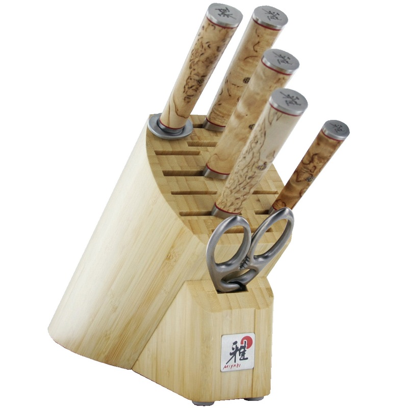 Miyabi Birchwood SG2 7 Piece Block Set