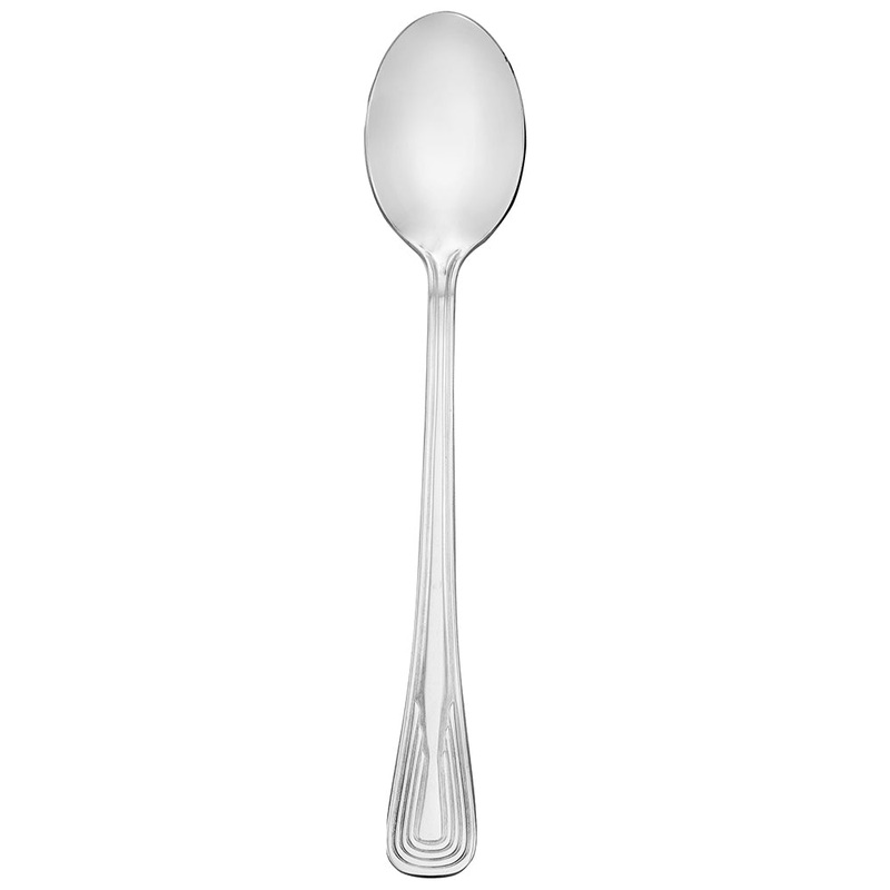 Walco 8804 Imagination 7 3/8″ 18/0 Stainless Steel Heavy Weight Iced Tea Spoon – 12/Pack
