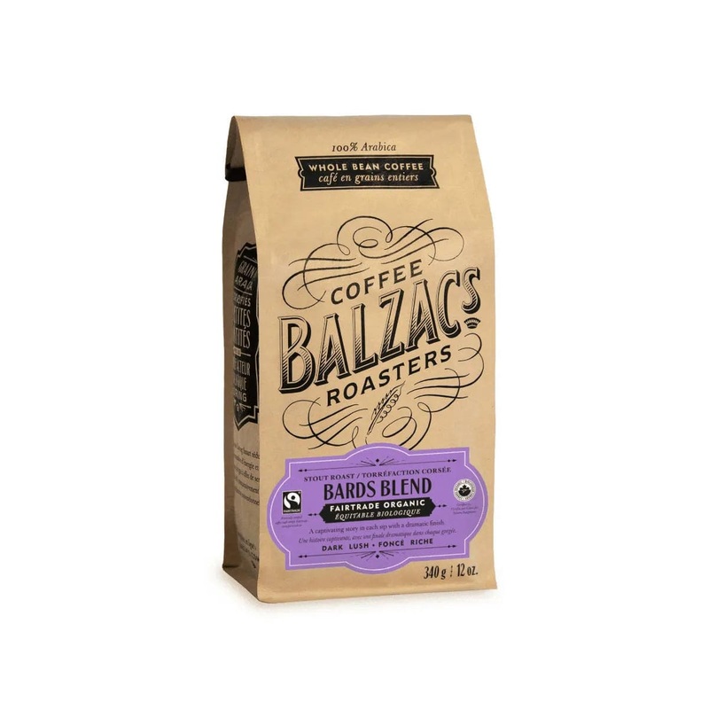 Balzac’s Fair Trade Bards Blend Organic Whole Bean Coffee (0.75 lb)