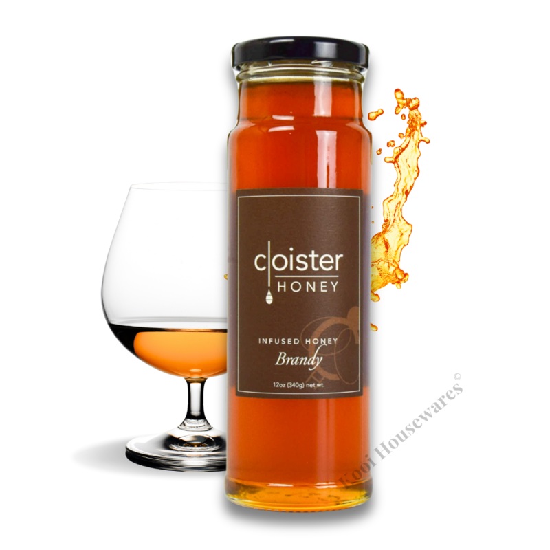 Brandy Infused Raw Honey from Cloister Honey