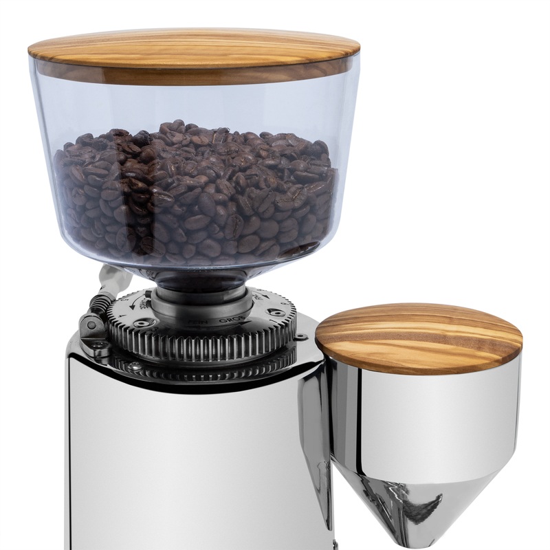 ECM and Profitec 500g Hopper Lid and Funnel Lid – Olive Wood