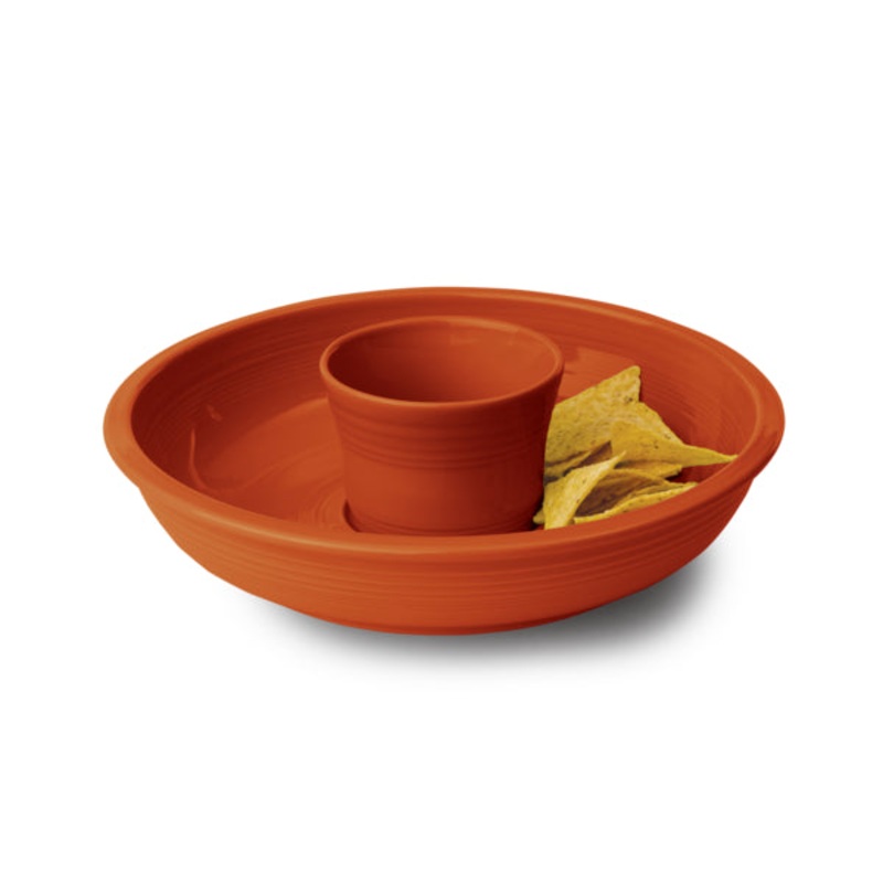 Retired 2-Piece Chip and Dip Set 12 7/8 Inch