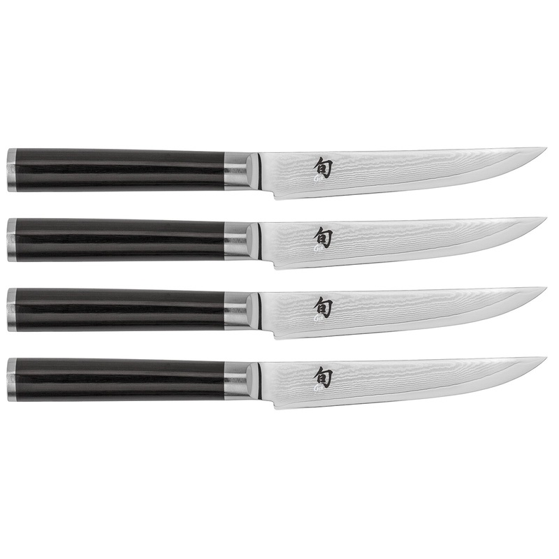 Shun Classic 4 Piece Steak Knife Set DMS400