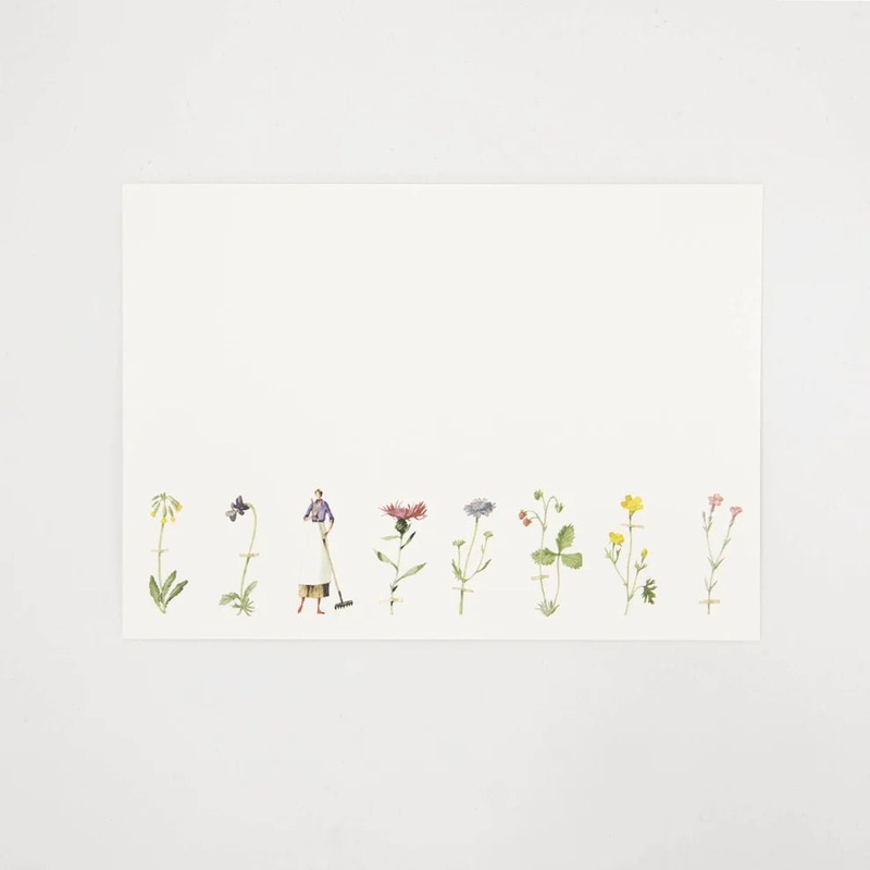 Wildflower Flat Note Cards – 12/pkg
