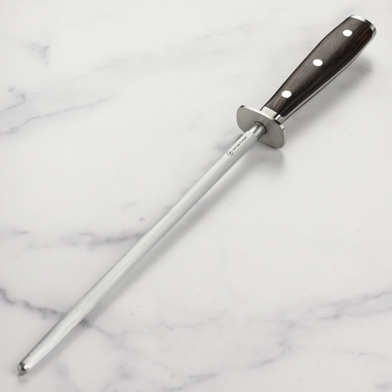 Wusthof Ikon Blackwood 10″ Honing Steel