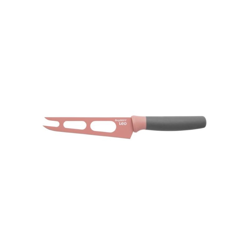 BergHOFF Leo 5″ Stainless Steel Cheese Knife, Pink