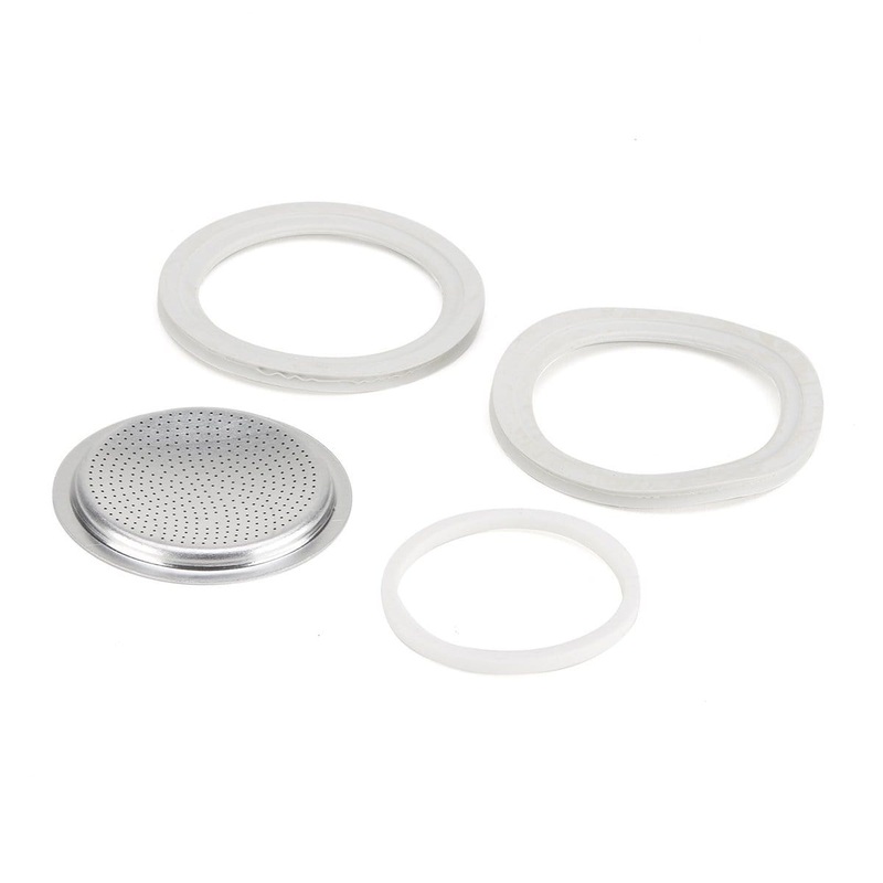 Bialetti 6 Cup Replacement Gaskets and Filter