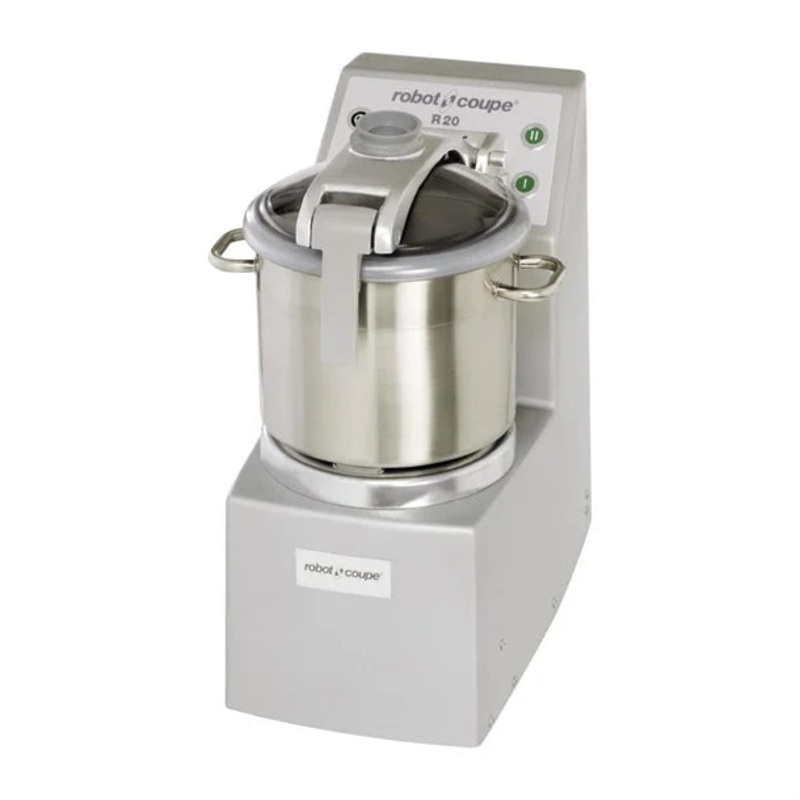 Robot Coupe Vertical Cutter Mixer – 20L Stainless Bowl – Variable Speed – R20