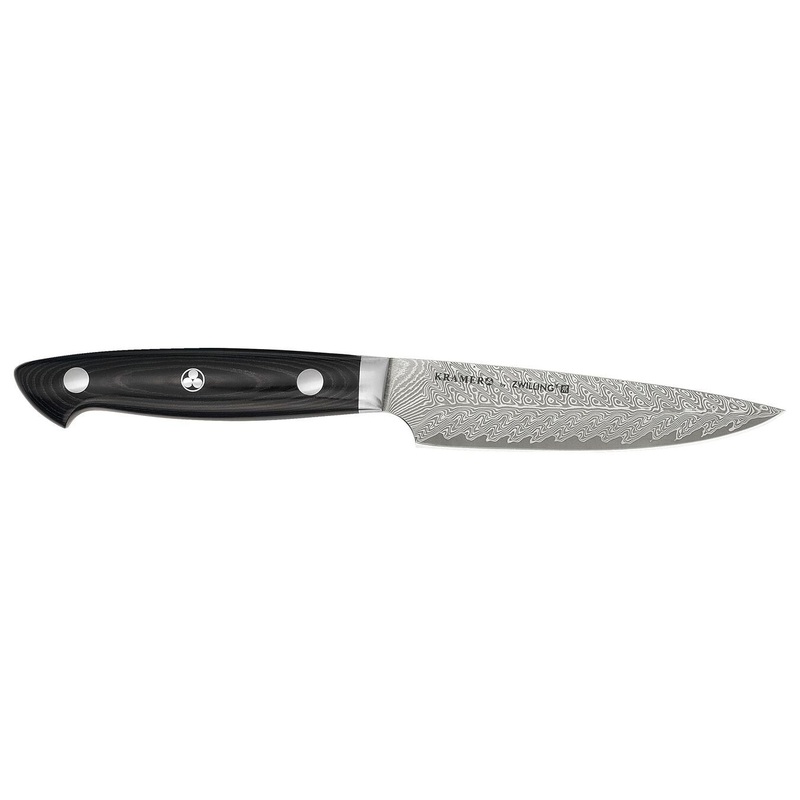 Zwilling Kramer Euroline Damascus Collection Stainless Steel Utility Knife, 5-Inches