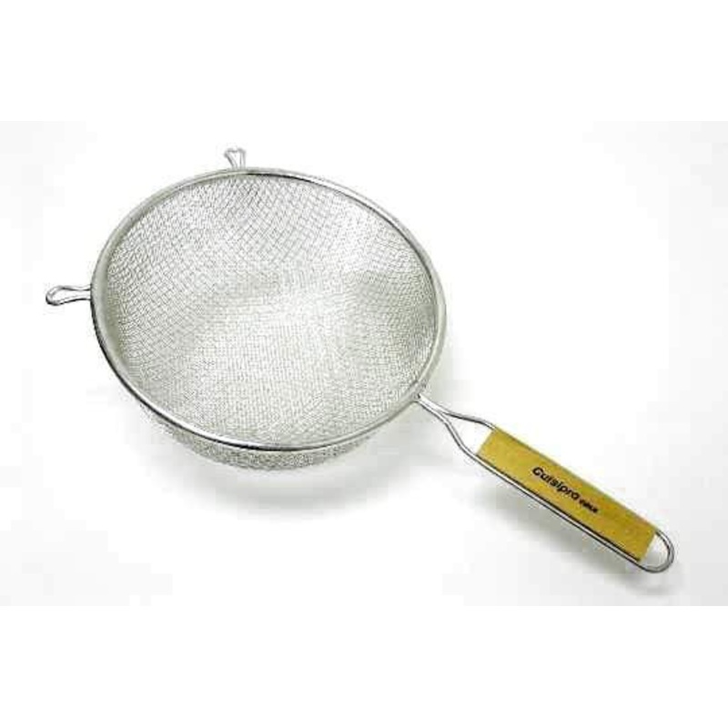 8in Fine Wooden Handle Strainer