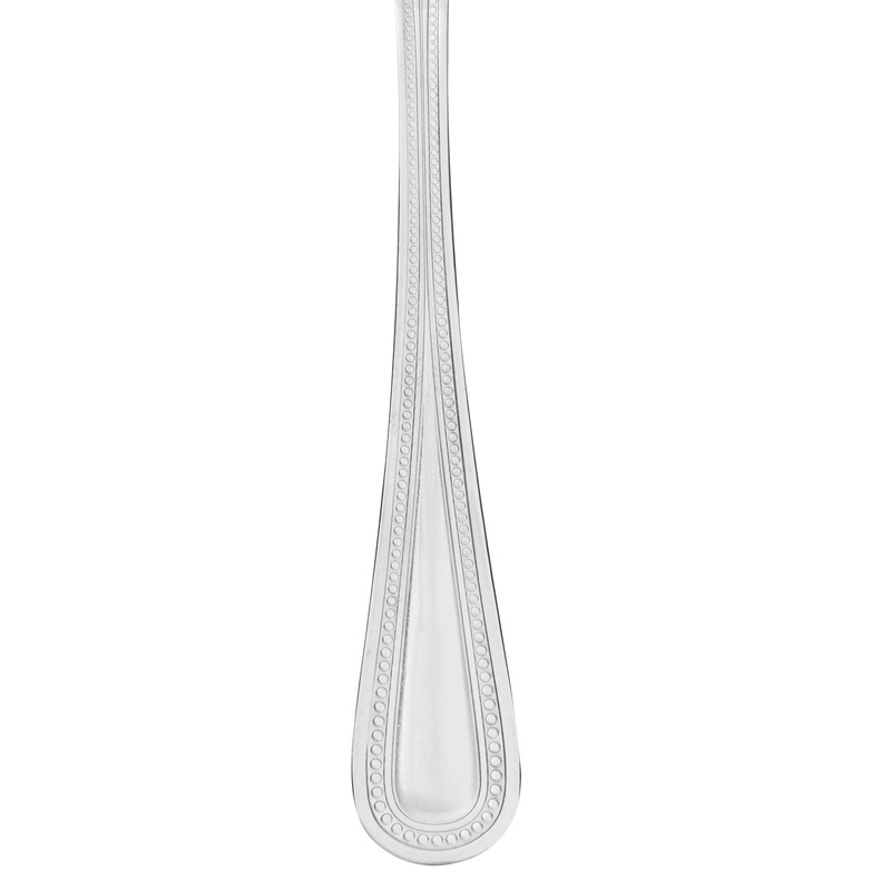 Acopa Milton 7 1/2″ 18/0 Stainless Steel Medium Weight Dinner Fork – 12/Pack