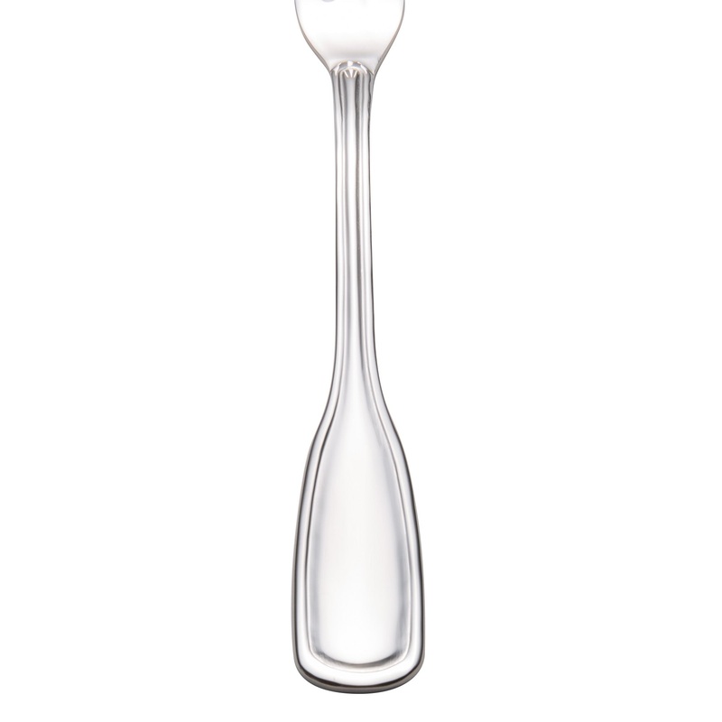 Acopa Scottdale 5 5/8″ 18/8 Stainless Steel Extra Heavy Weight Oyster / Appetizer / Cocktail Fork – 12/Pack