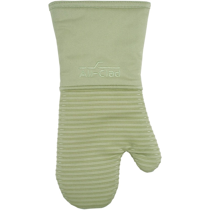 All-Clad – Silicone Treated Oven Mitt – Fennel