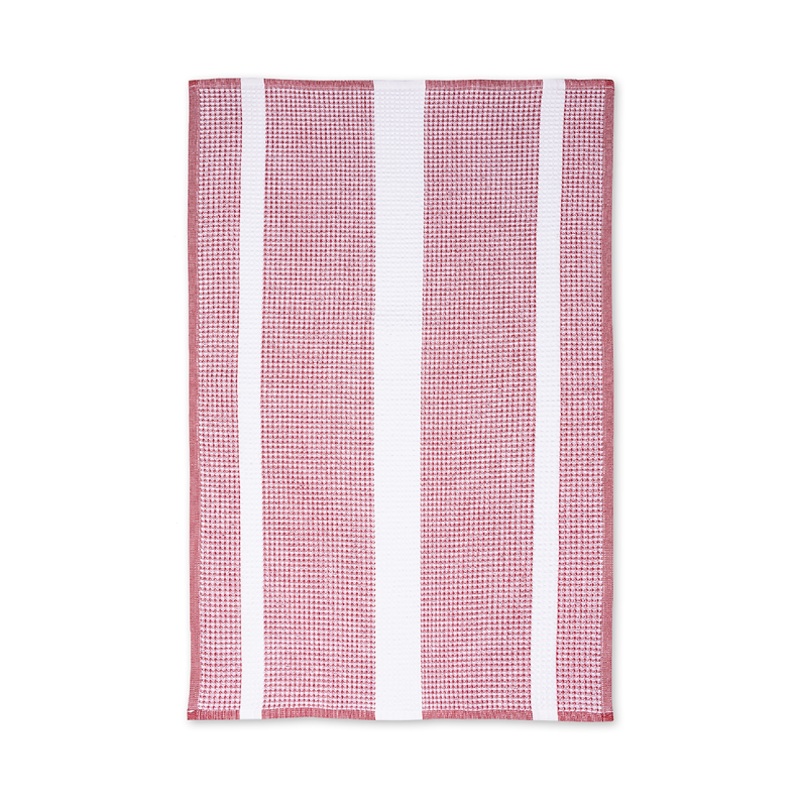 MU Kitchen Crimson Waffle Terry Towel