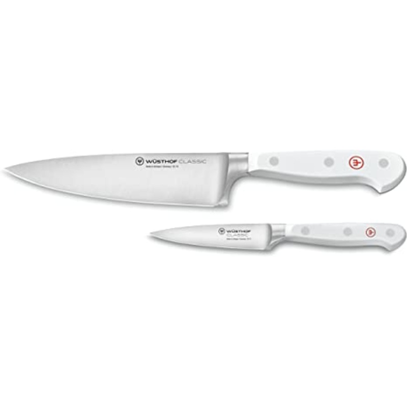 Wusthof Classic White – 2 Pc. Prep Set