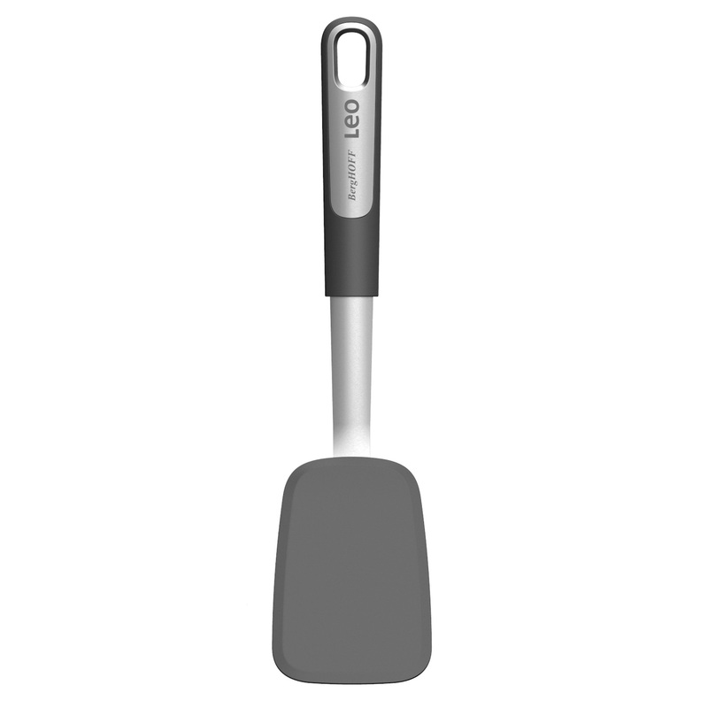 BergHOFF Leo Graphite Nonstick Silicone Flexible Turner 12.5″, Recycled Material