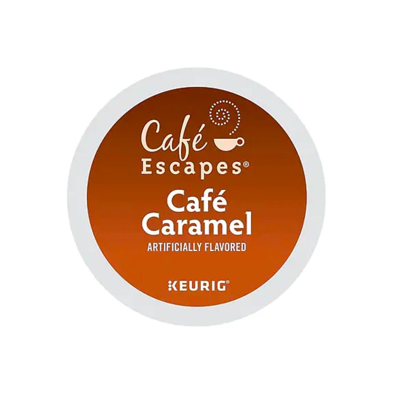 Cafe Escapes Cafe Caramel K-Cup Pods (Case of 96)