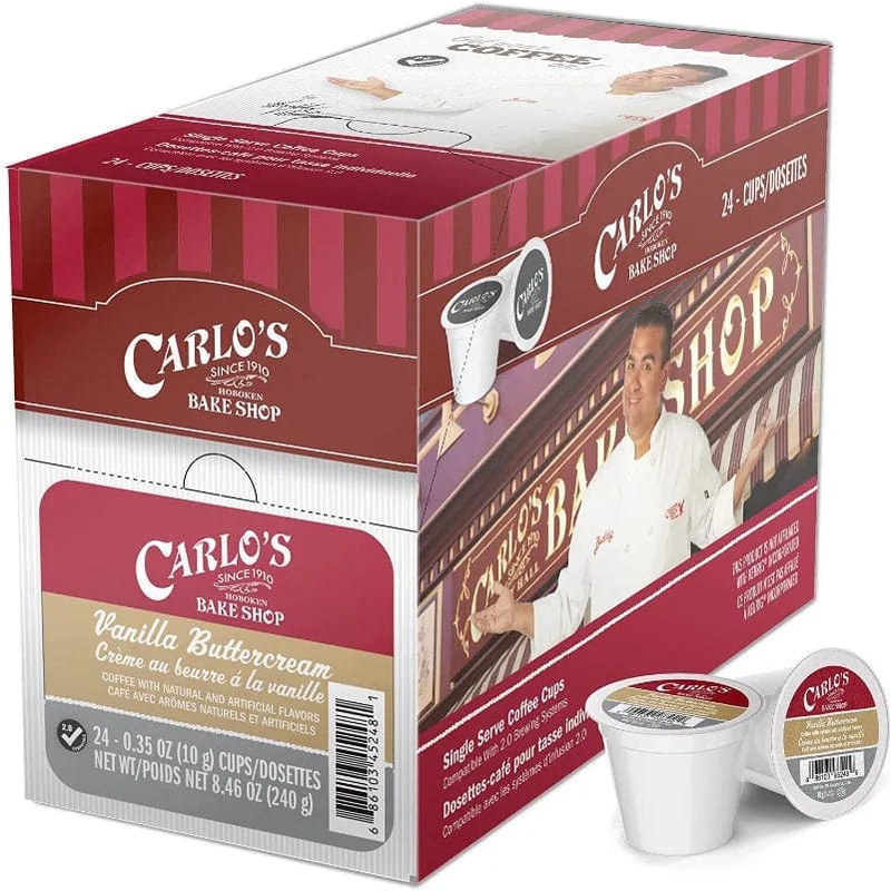 Cake Boss Vanilla Buttercream Single-Serve Coffee Pods (Box of 24)