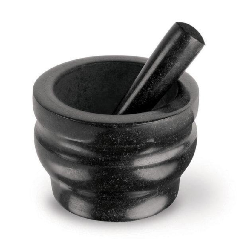 5.5″ Black Granite Mortar & Pestle