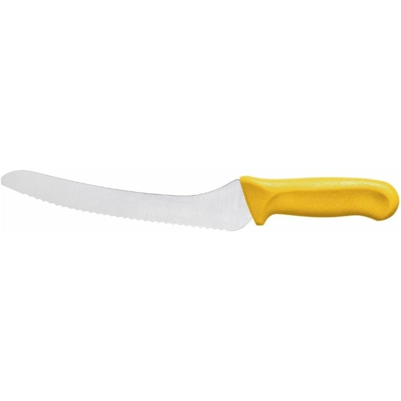 9 Blade Bread Knife German Steel Polypropylene Handle- Razor Sharp Multipurpose Sharp Kitchen Knife for Homemade Bread Crusty Breads Cake Bagel Home Kitchen Restaurants