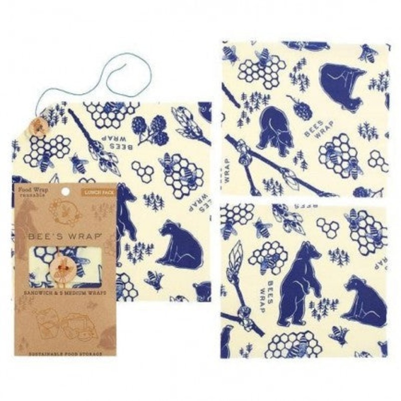Bee’s Wrap Reusable Lunch Set of 3