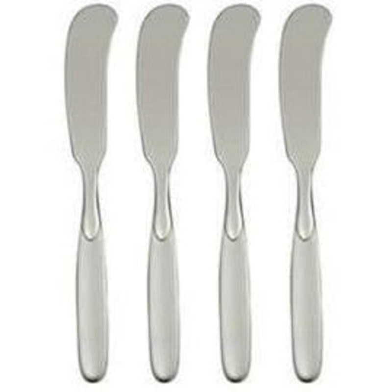 Oneida Paradox Set of 4 Butter Spreaders