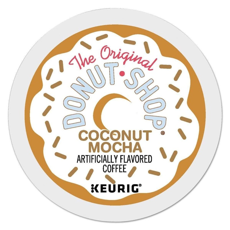 The Original Donut Shop Coconut Mocha K-Cup Coffee – 24 Count Box