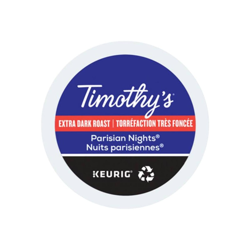 Timothy’s Parisian Nights K-Cup Recyclable Pods (Box of 24)