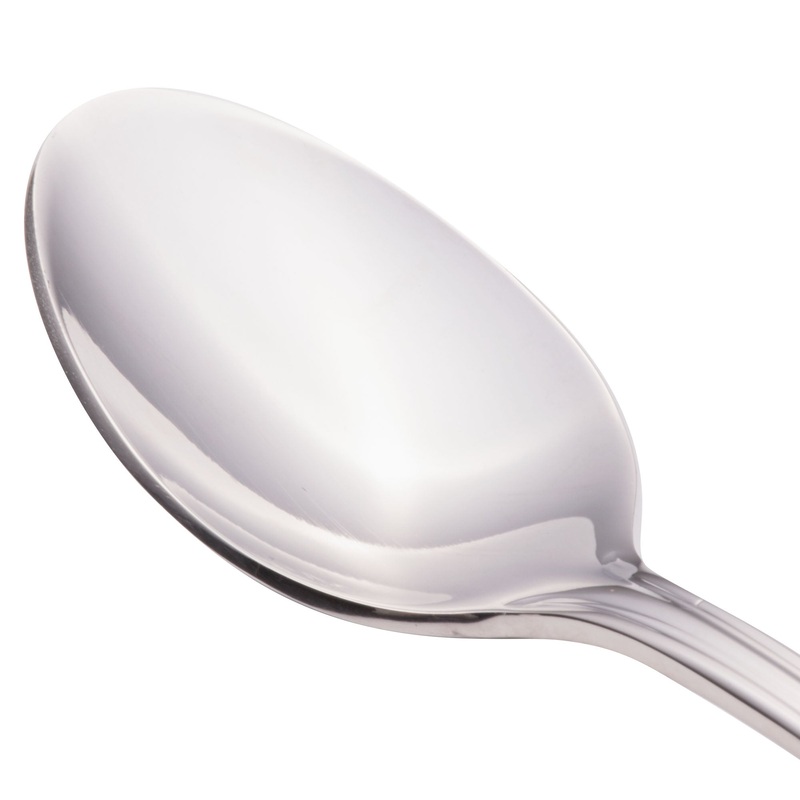 Walco 9604 Ultra 7 1/4″ 18/10 Stainless Steel Extra Heavy Weight Iced Tea Spoon – 12/Pack