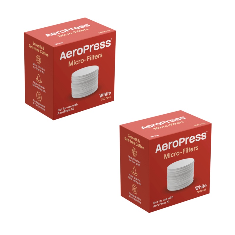 AeroPress White Paper Micro-Filters (2 Packs, 700 Count)
