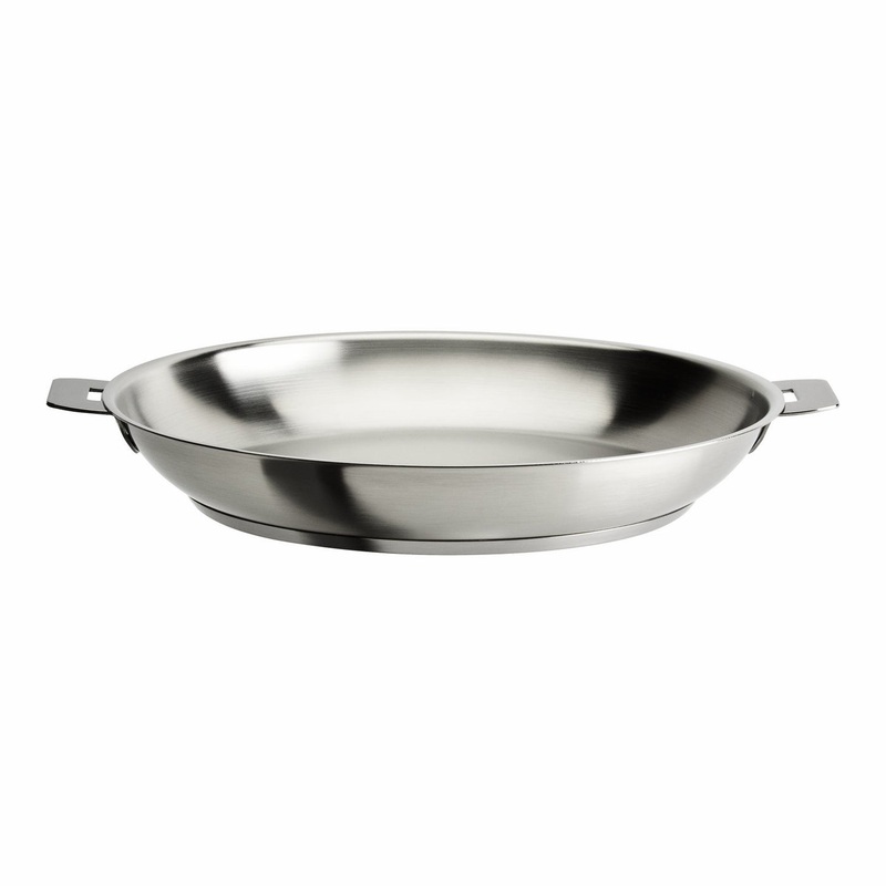 Cristel Strate Removable Handle – 10″ Stainless Steel Frying Pan