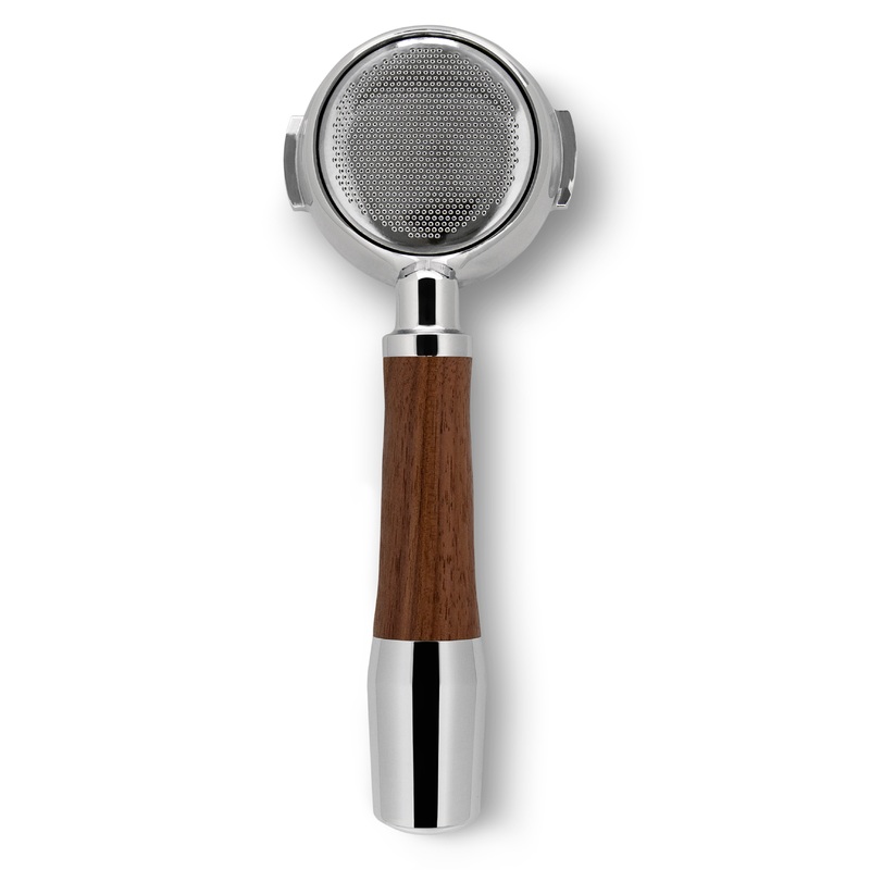 ECM Synchronika Bottomless Portafilter – Walnut